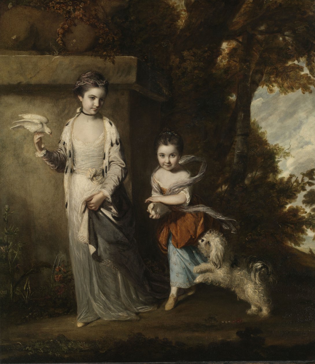 Amabel és Mary Jemima Yorke hölgyek portréja, 1761 körül alkotó: Joshua Reynolds