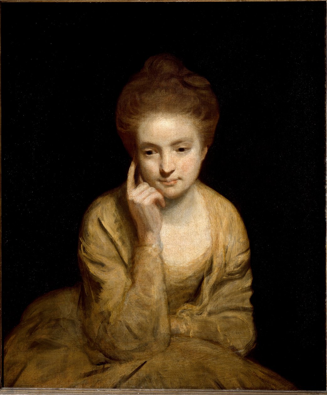 Tanulmány egy fiatal nő portréjához (festmény alkotó: Joshua Reynolds