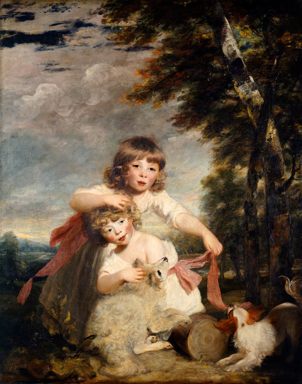 A Brummell gyerekek alkotó: Joshua Reynolds