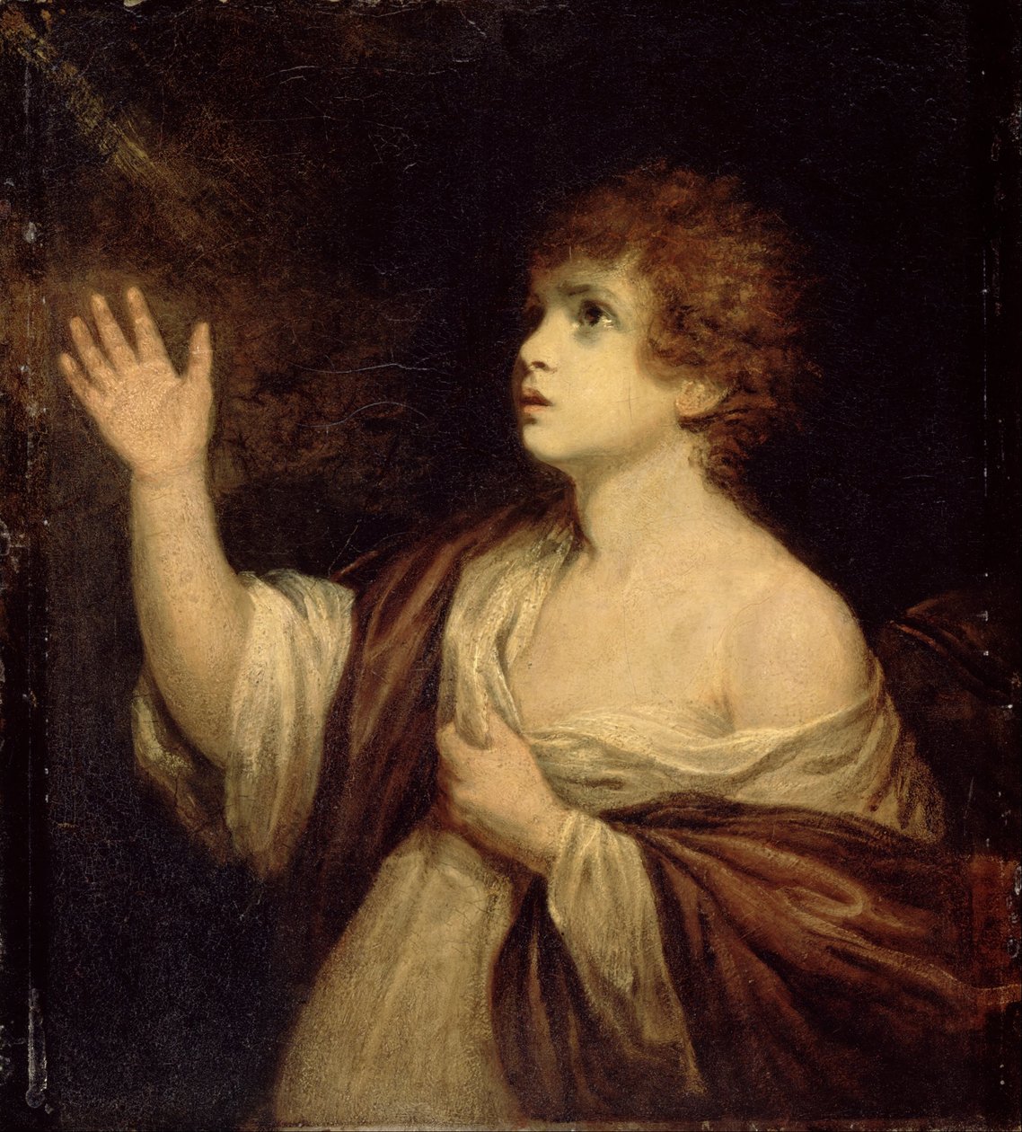 Sámuel elhívása alkotó: Joshua Reynolds