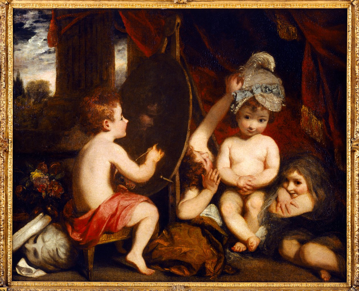 A csecsemőakadémia alkotó: Joshua Reynolds
