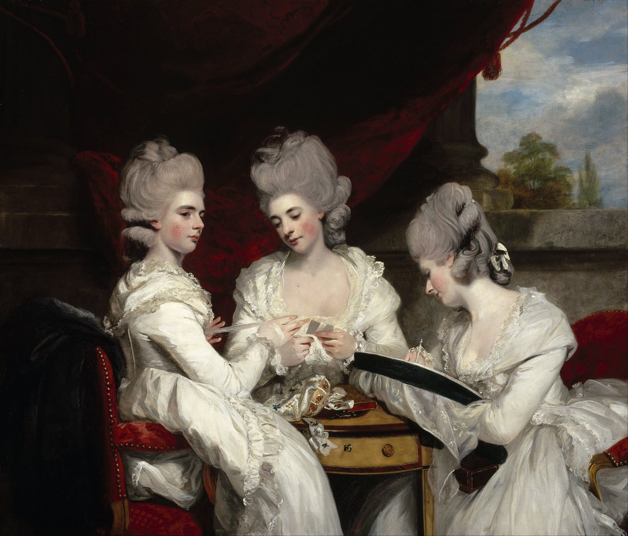 The Ladies Waldegrave, 1780 alkotó: Joshua Reynolds