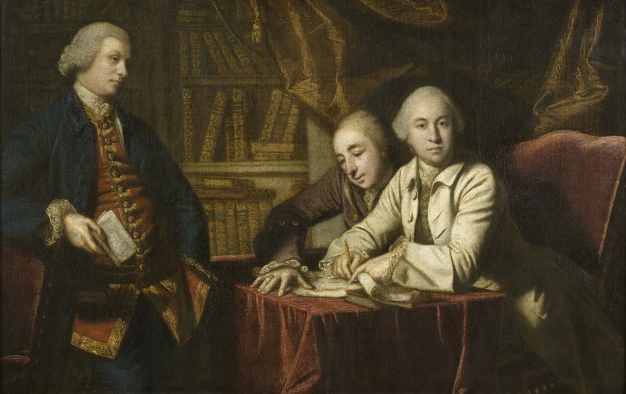 The Out of Town Party, 1759 körül alkotó: Joshua Reynolds