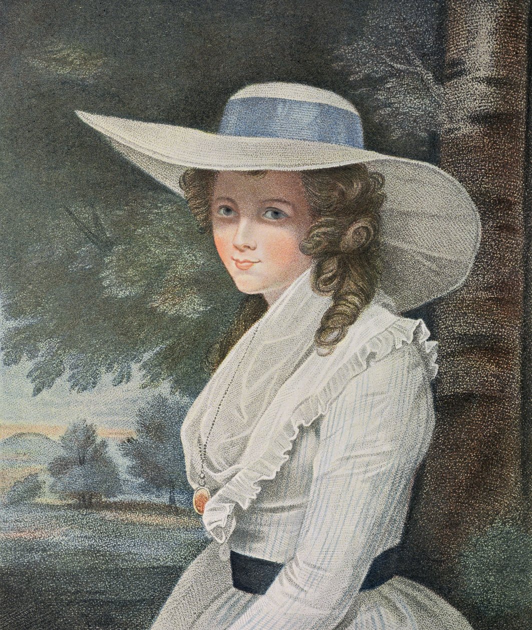 The Right Honorable Countess Spencer (†1831) metszett Francesco Bartolozzi (1727-1815), pub. készítette: E.M. Diemar, 1787 (stipple-metszet) (lásd még: 13474) alkotó: Joshua Reynolds