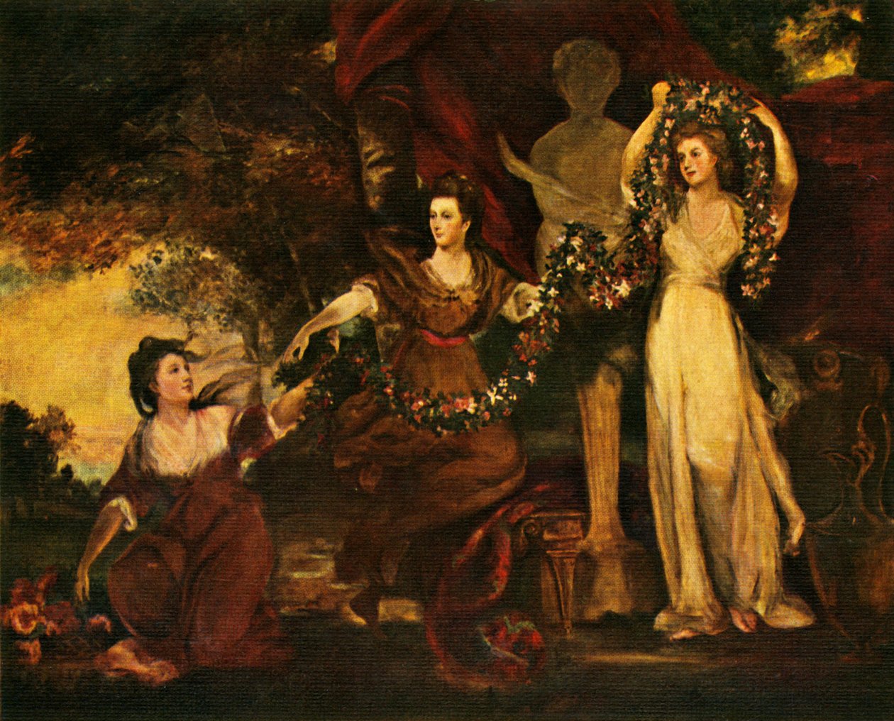 A három kegyelem, 1773, c1912 alkotó: Joshua Reynolds