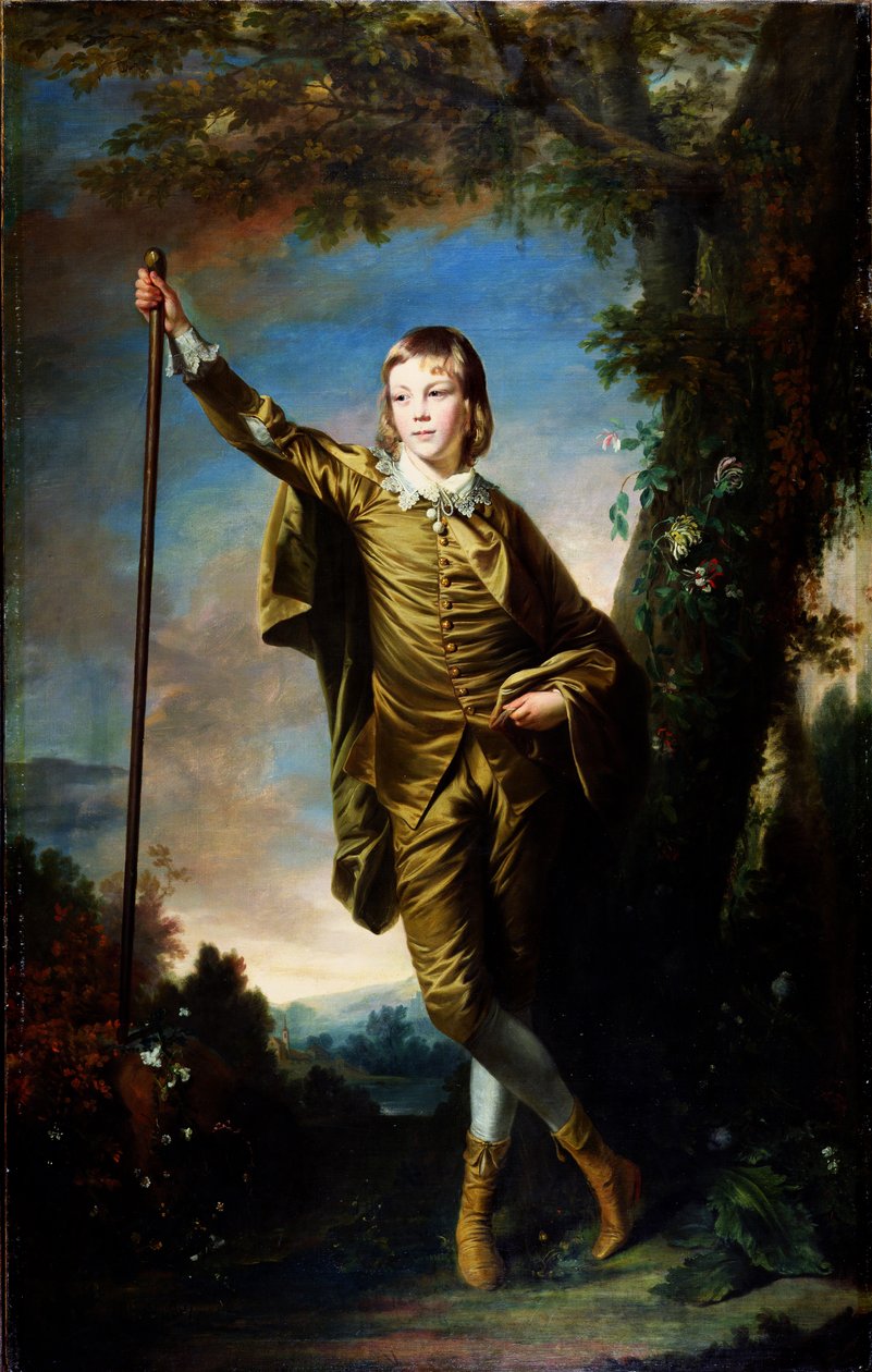 Thomas Lister (A barna fiú) alkotó: Joshua Reynolds