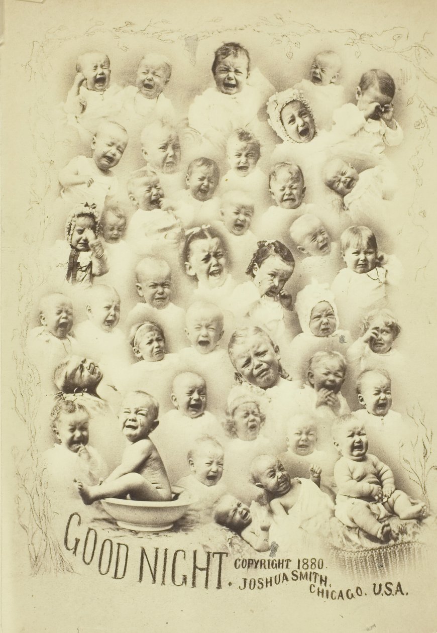 Jó éjszakát, c. 1880. alkotó: Joshua Smith