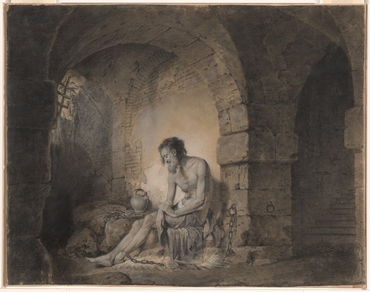 A fogoly, Sterne-től alkotó: Josiah Boydell