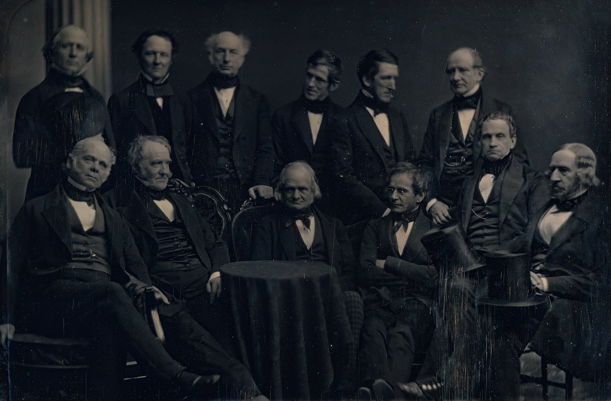 Boston Doctors, kb. 1850. Alkotók: Josiah Johnson Hawes, Albert Sands Southworth. alkotó: Josiah Johnson Hawes, Albert Sands Southworth