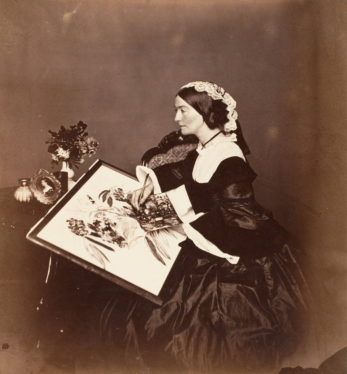 Canning grófnő, Kalkutta, 1861. alkotó: Josiah Rowe