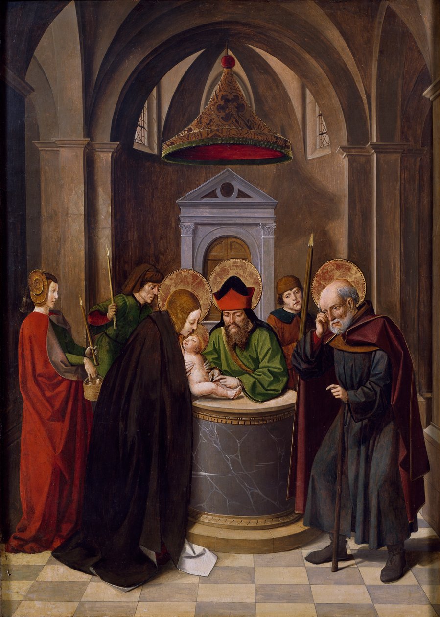Josse Lieferinxe Jézus körülmetélése (1508 előtt meghalt) alkotó: Josse (fl.1493 1508) Lieferinxe