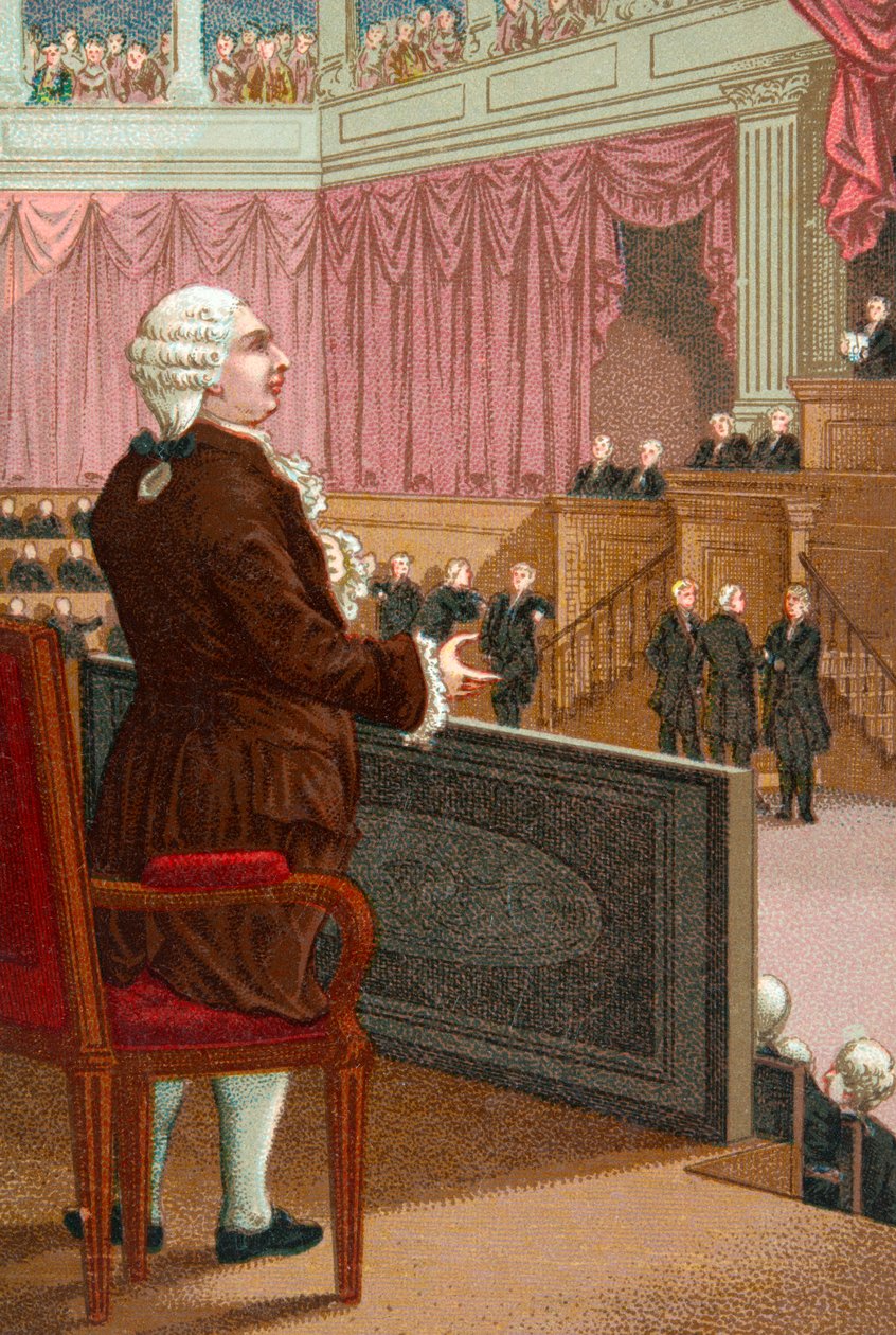 Proces de Louis XVI alkotó: Josse Photo