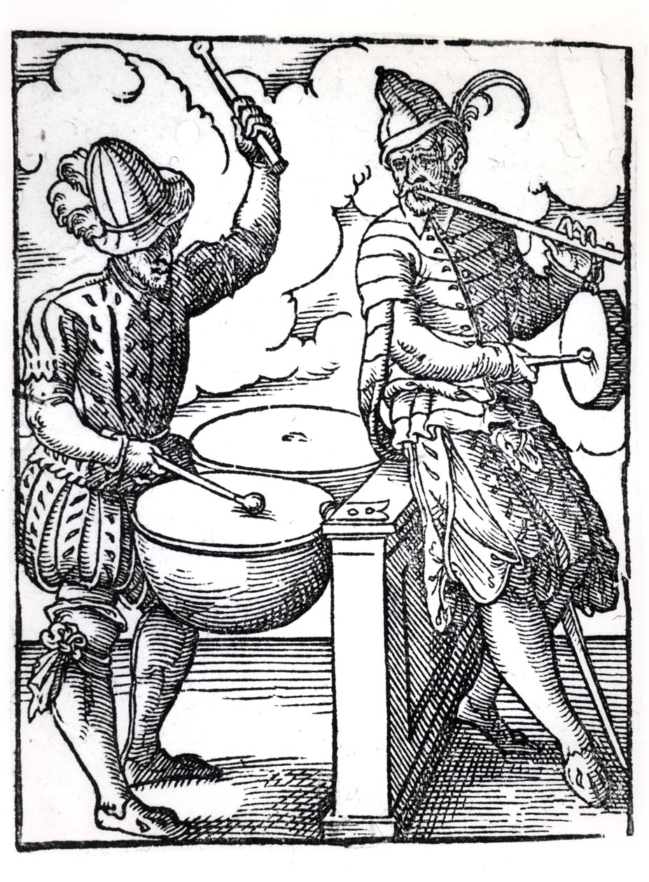 Zenészek alkotó: Jost Amman