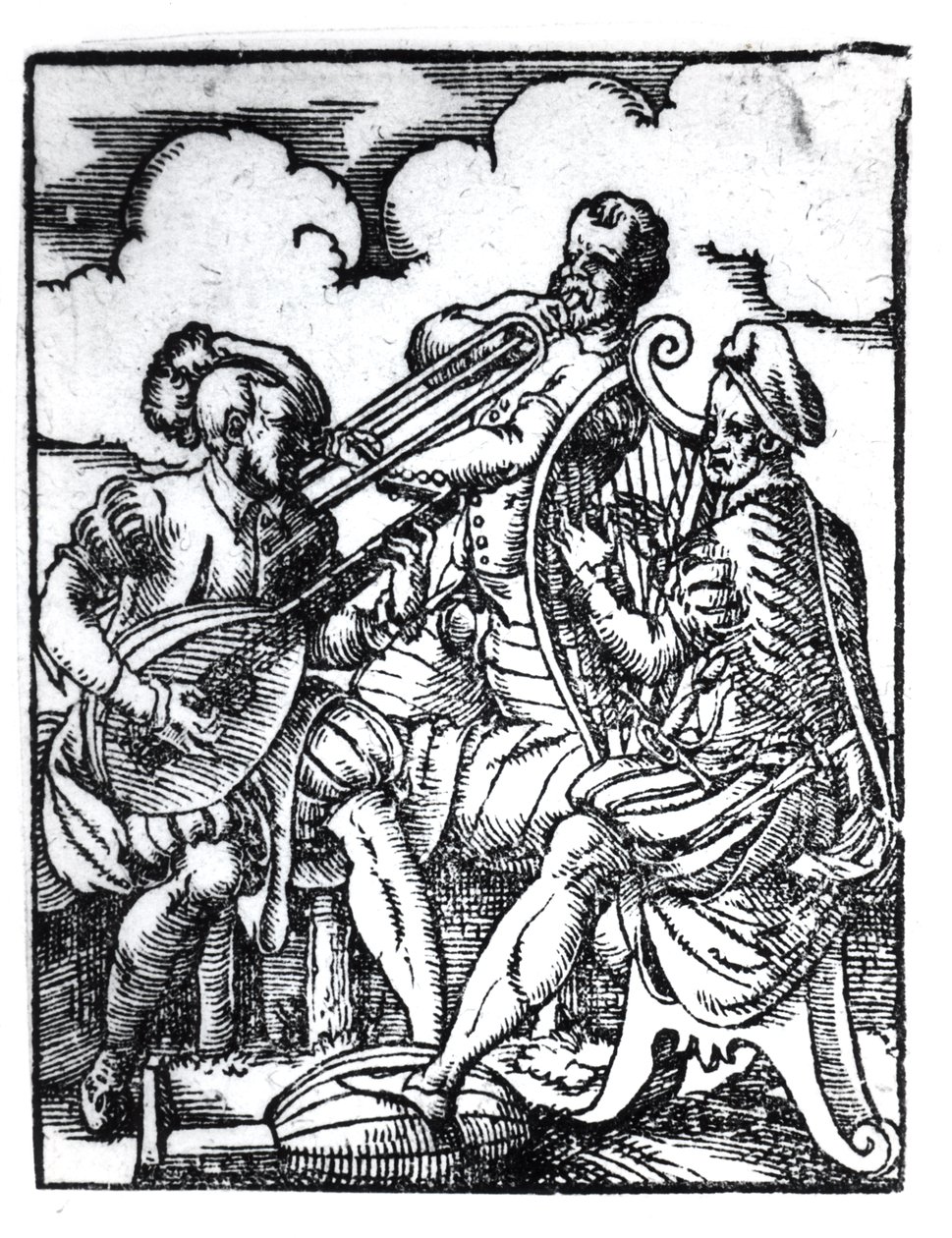 Zenészek alkotó: Jost Amman