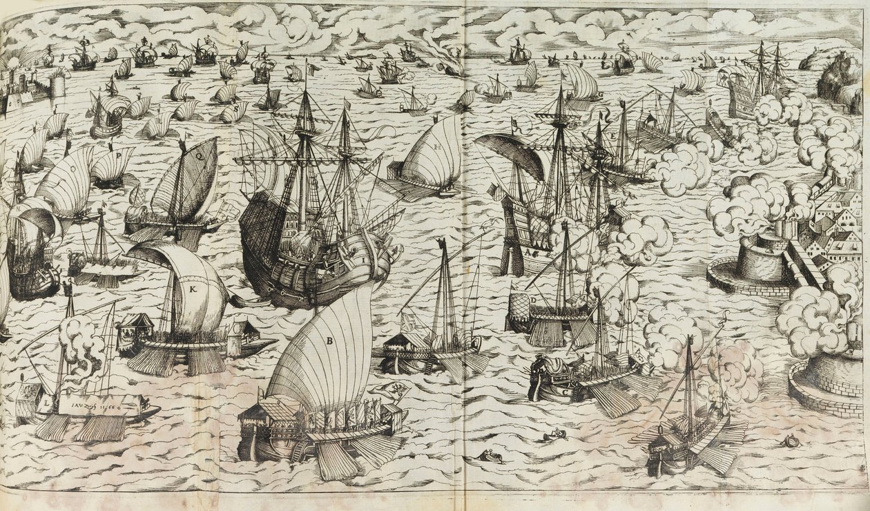 Illusztráció Leonhard Fronsperger háborús könyvéből, 1571. alkotó: Jost Amman