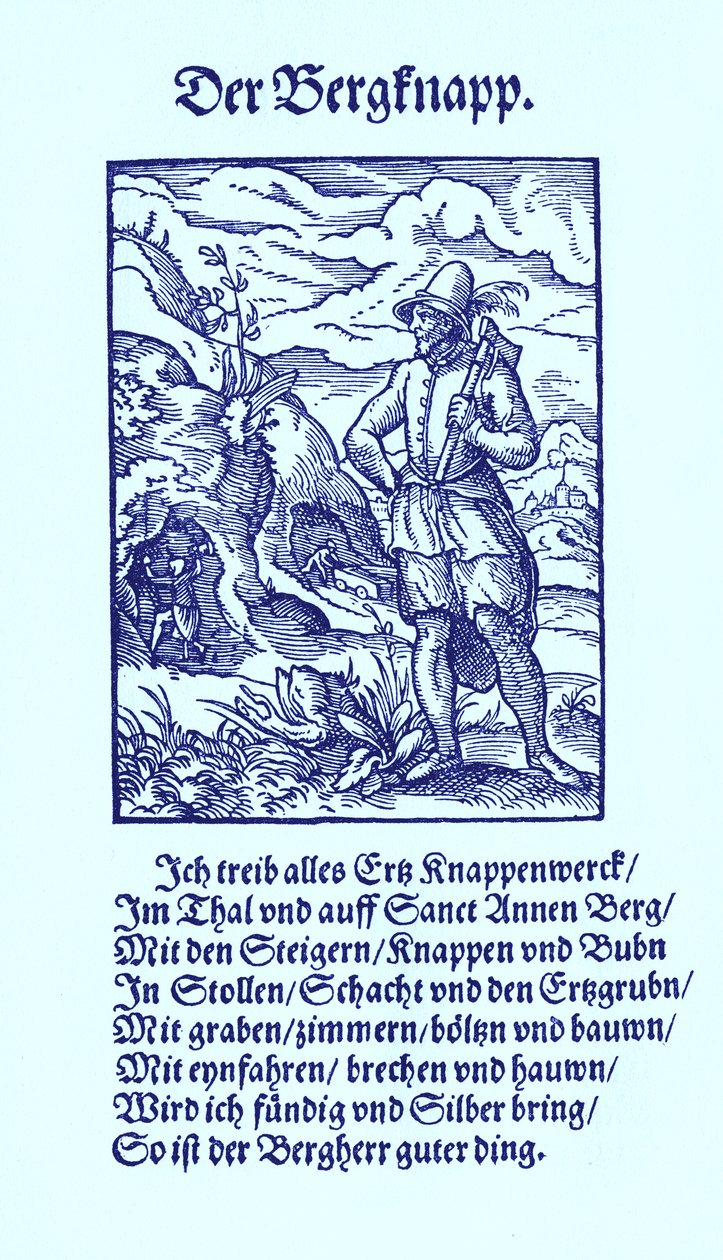 Bányász alkotó: Jost Amman