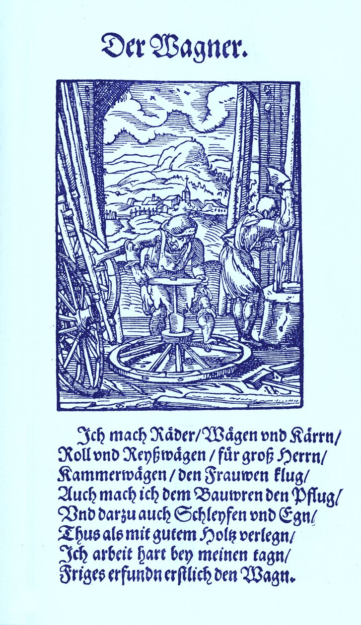 Vagongyártó alkotó: Jost Amman