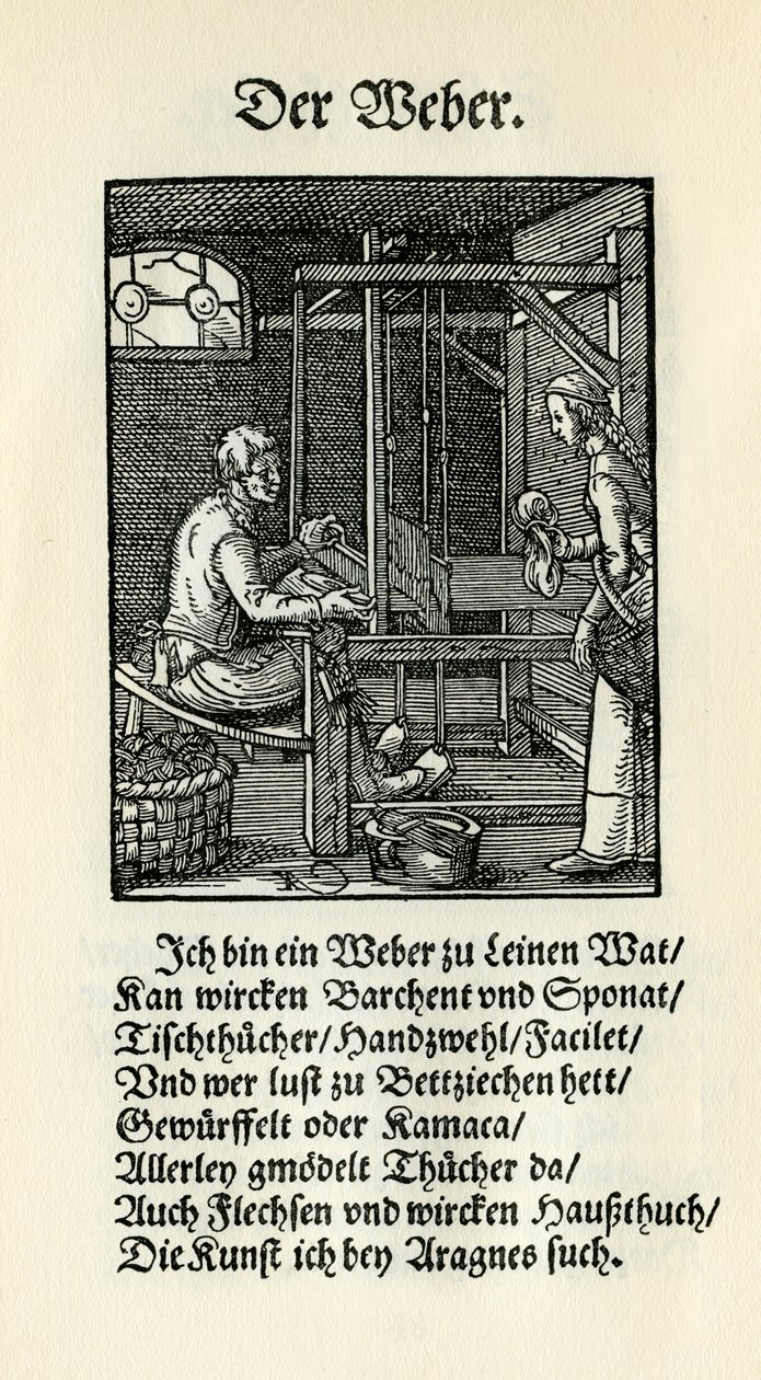 Weaver alkotó: Jost Amman
