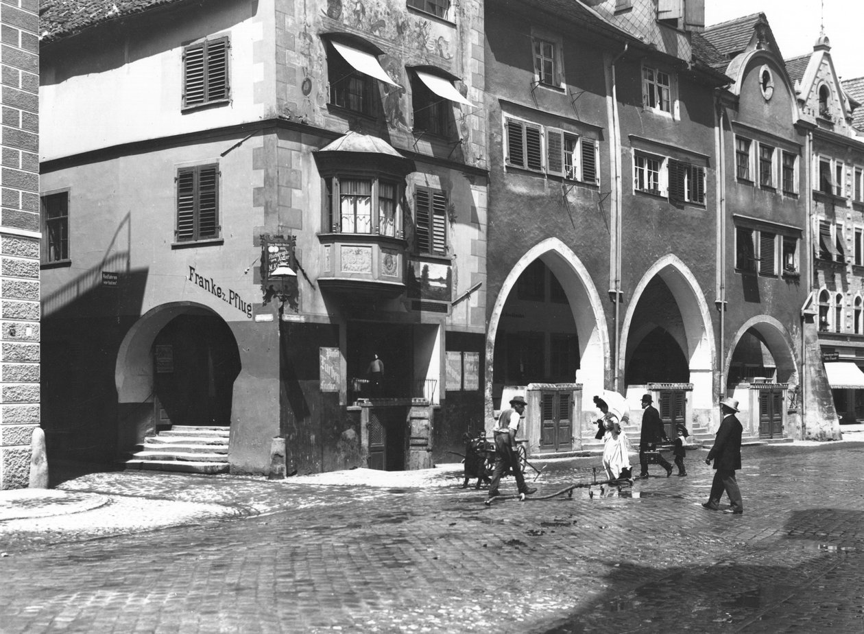 Lindau látképe, 1910 körül alkotó: Jousset