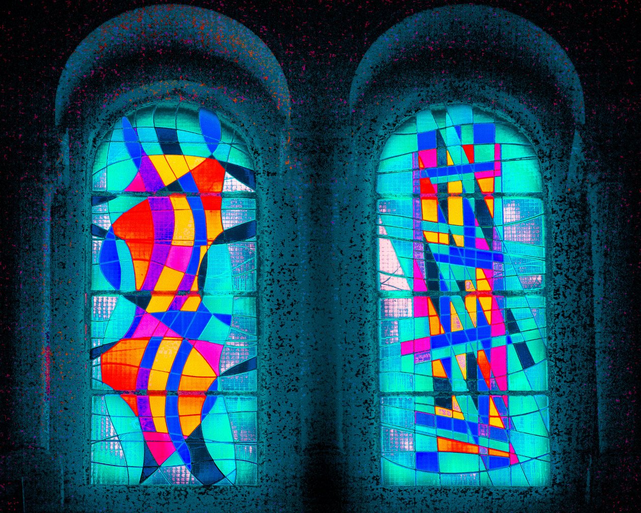 Light at Noon, az Eglise St Pierre d "Arene sorozatból, 2015 (fotó) alkotó: Joy Lions