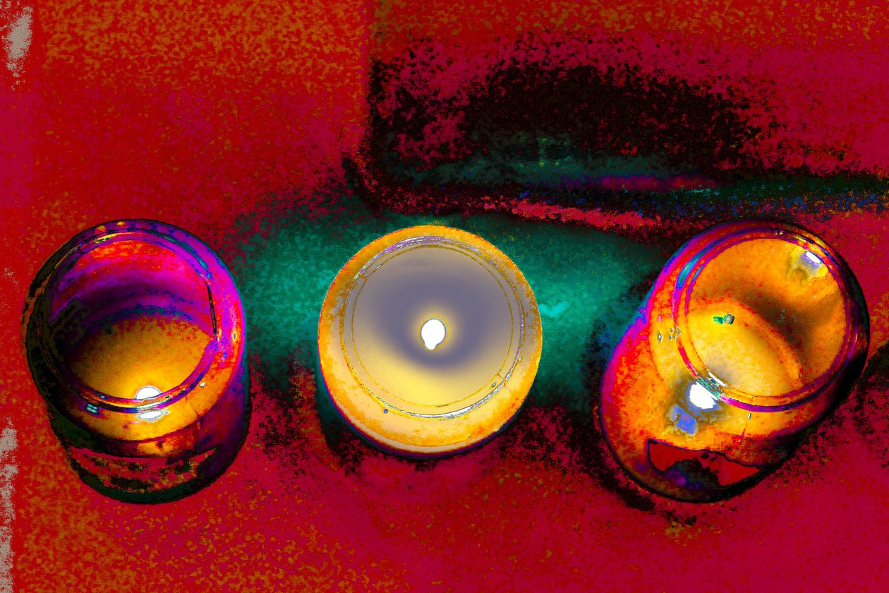 Soft Glow, a Votive Candles sorozatból, 2015 (fotó) alkotó: Joy Lions