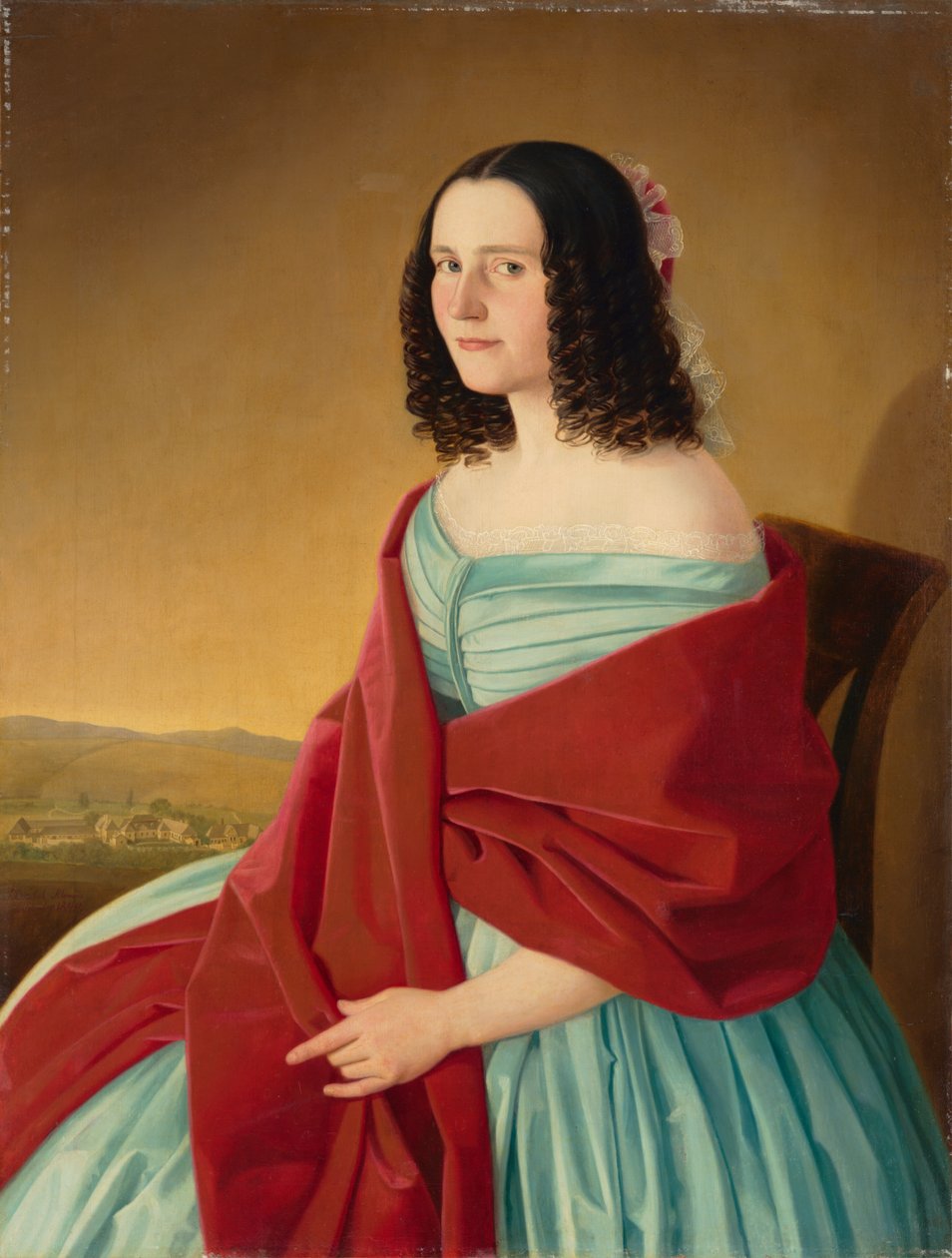 Portrait of Mária Szmrecsányi alkotó: Jozef Božetech Klemens