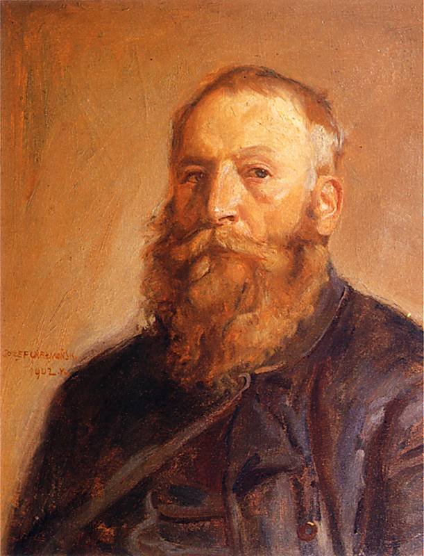 Önarckép alkotó: Jozef Marian Chemonski