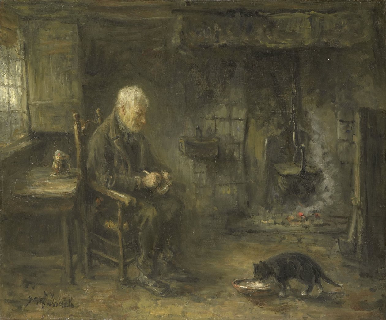  alkotó: Jozef (1824-1911) Israels