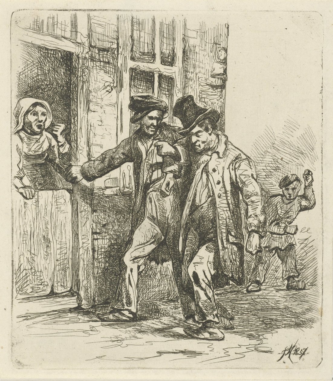 Két részeg alkotó: Jozef Hoevenaar
