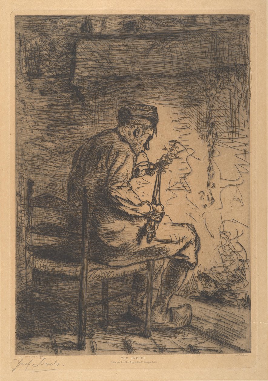 A dohányos alkotó: Jozef Israëls