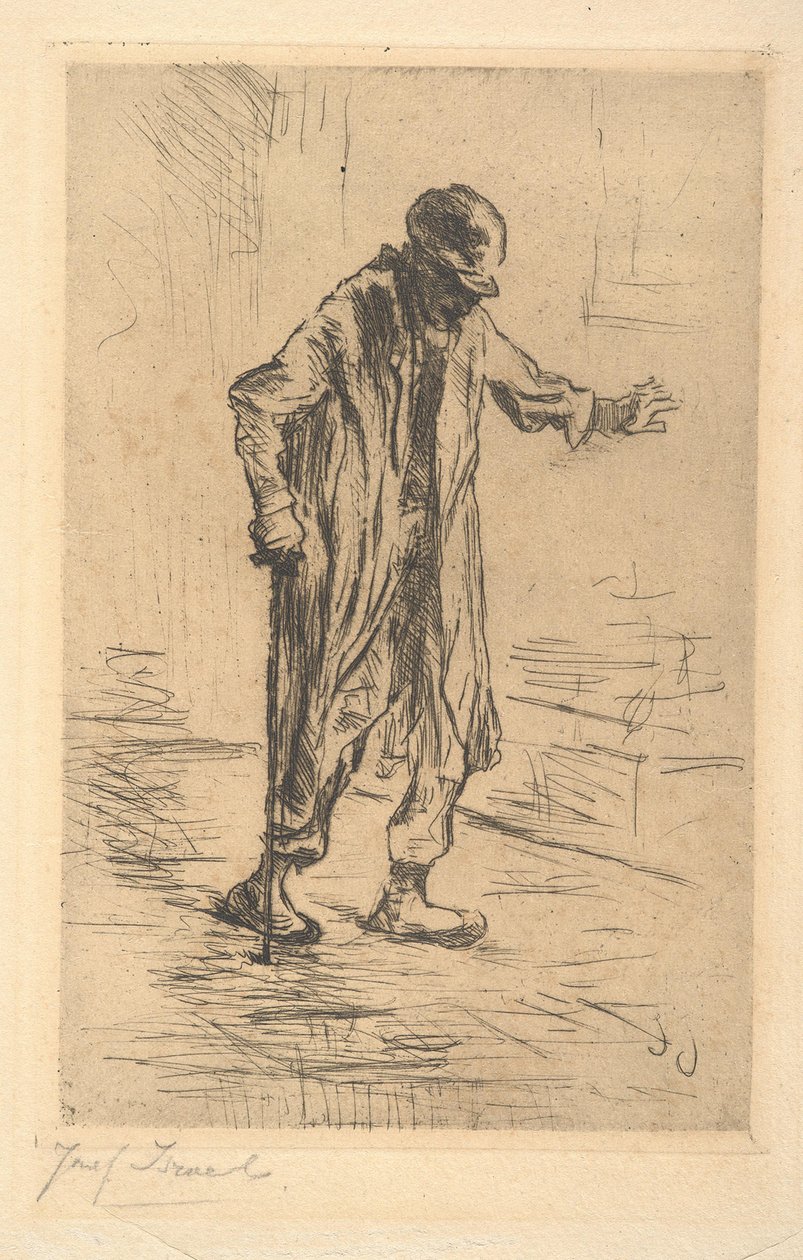 Öregember alkotó: Jozef Israëls