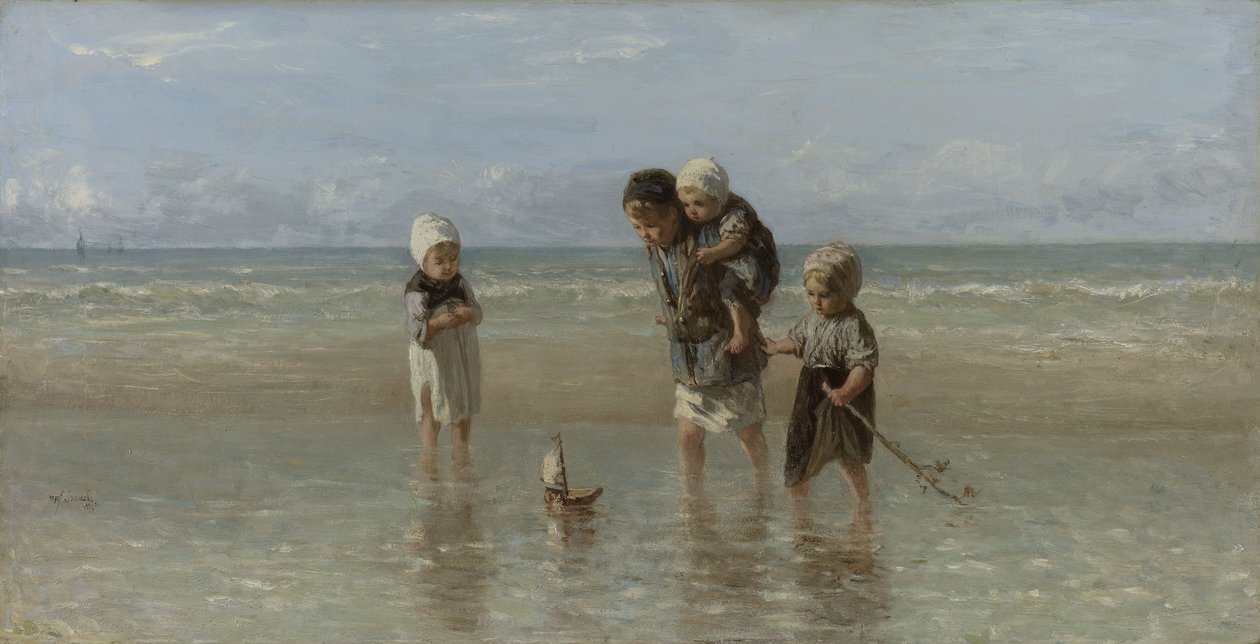 A tenger gyermekei alkotó: Jozef Israëls