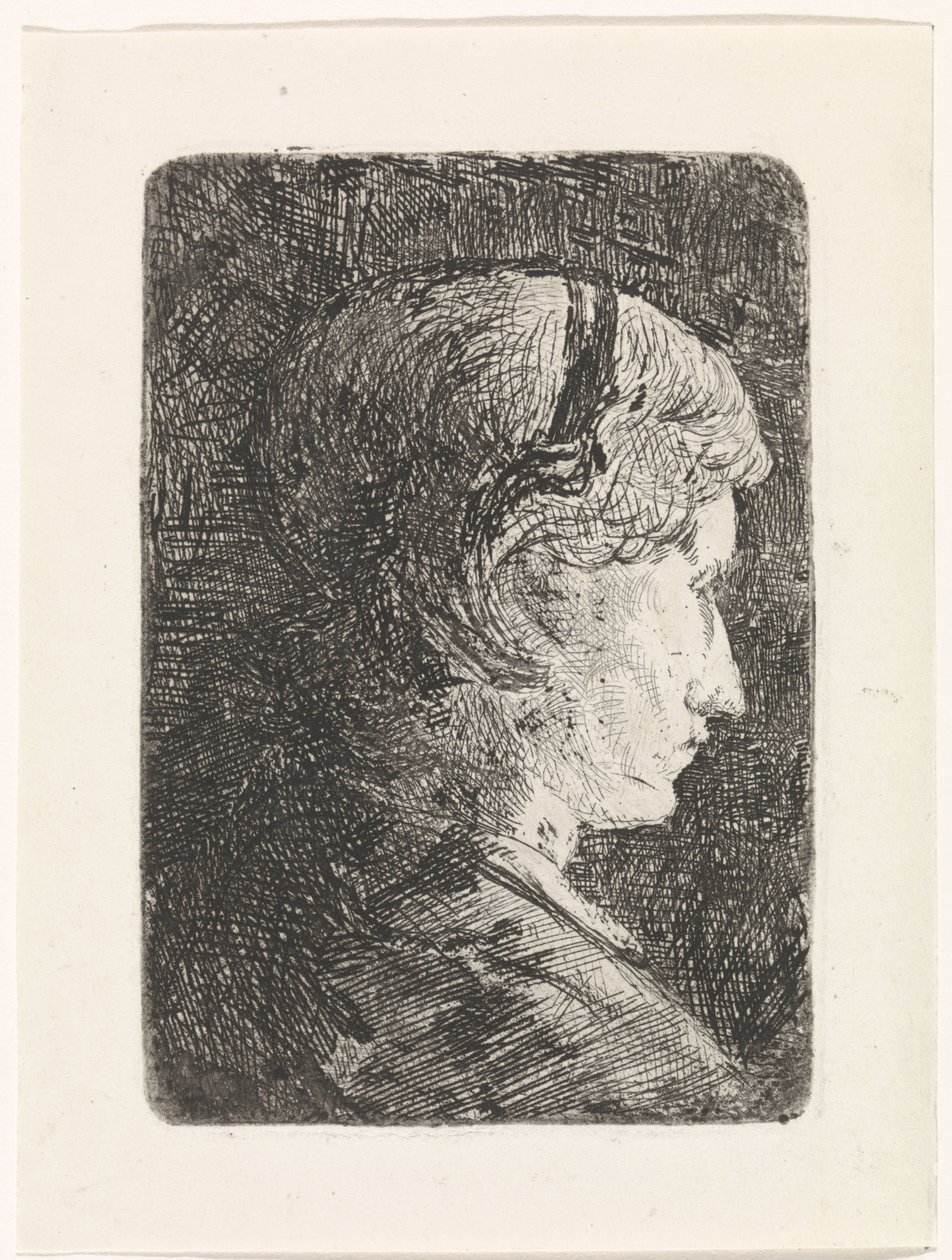Aleida bárány portréja alkotó: Jozef Israëls