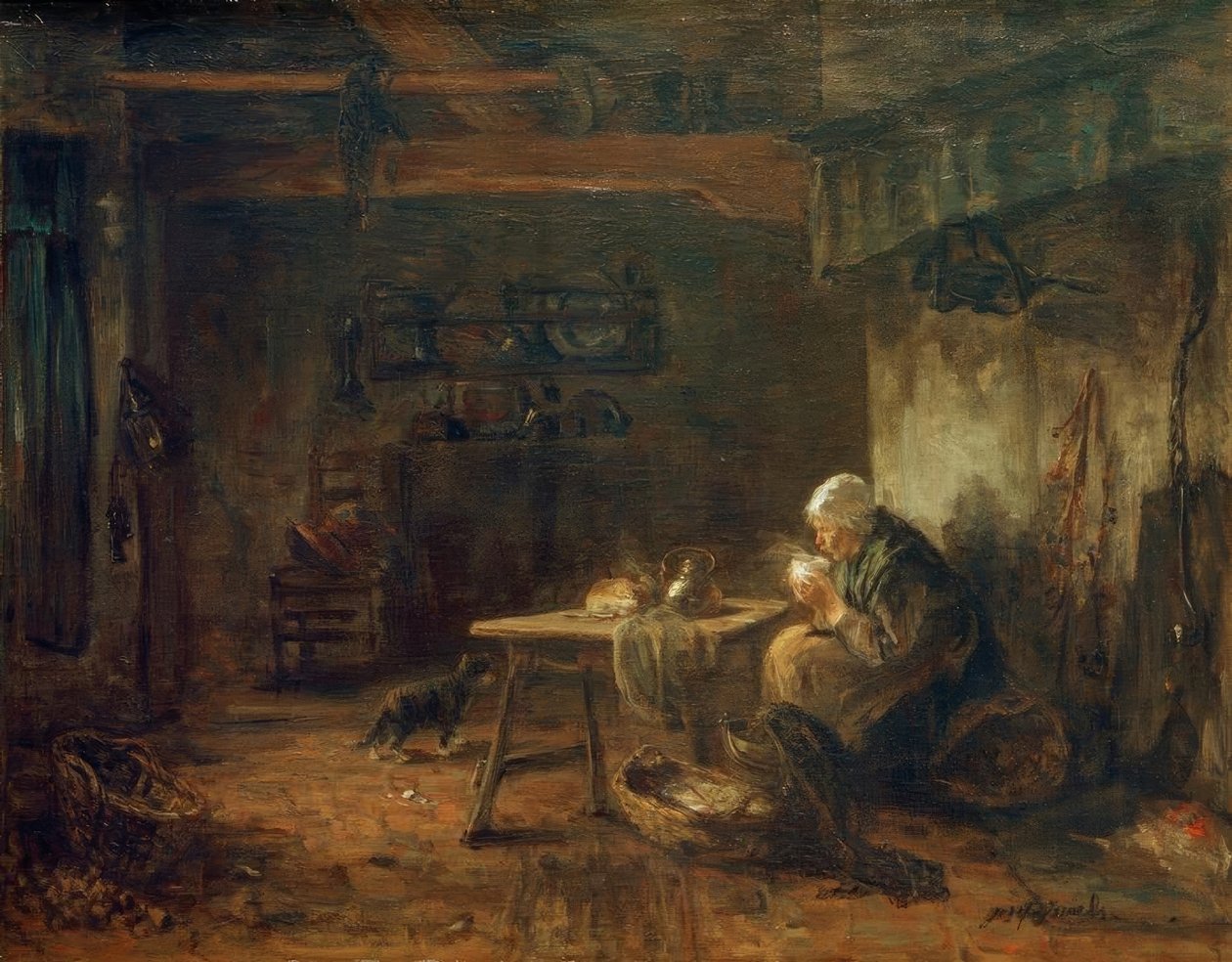 Felüdítés alkotó: Jozef Israëls