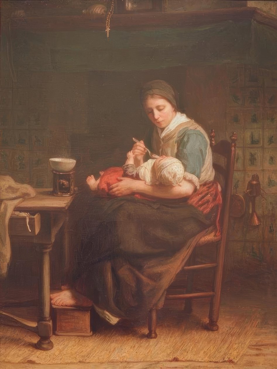 A Madonna kunyhó alkotó: Jozef Israëls