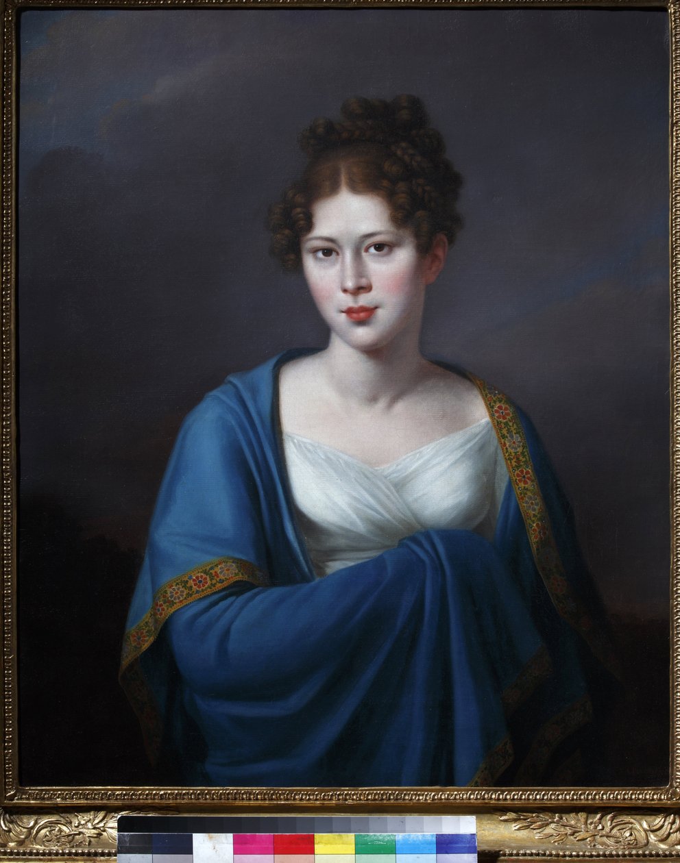Rosztovszkij Sofia Petrovna Lobanov grófnő – Sofia Petrovna Lobanova-Rostovskaya (1798-1825) grófnő portréja, nee Lopukhina – Jozef Oleszkiewicz (1777-1830). Olajfestmény alkotó: Jozef Oleszkiewicz