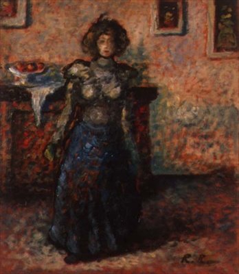 Intim jelenet, 1895 körül (panel) alkotó: József Rippl Rónai