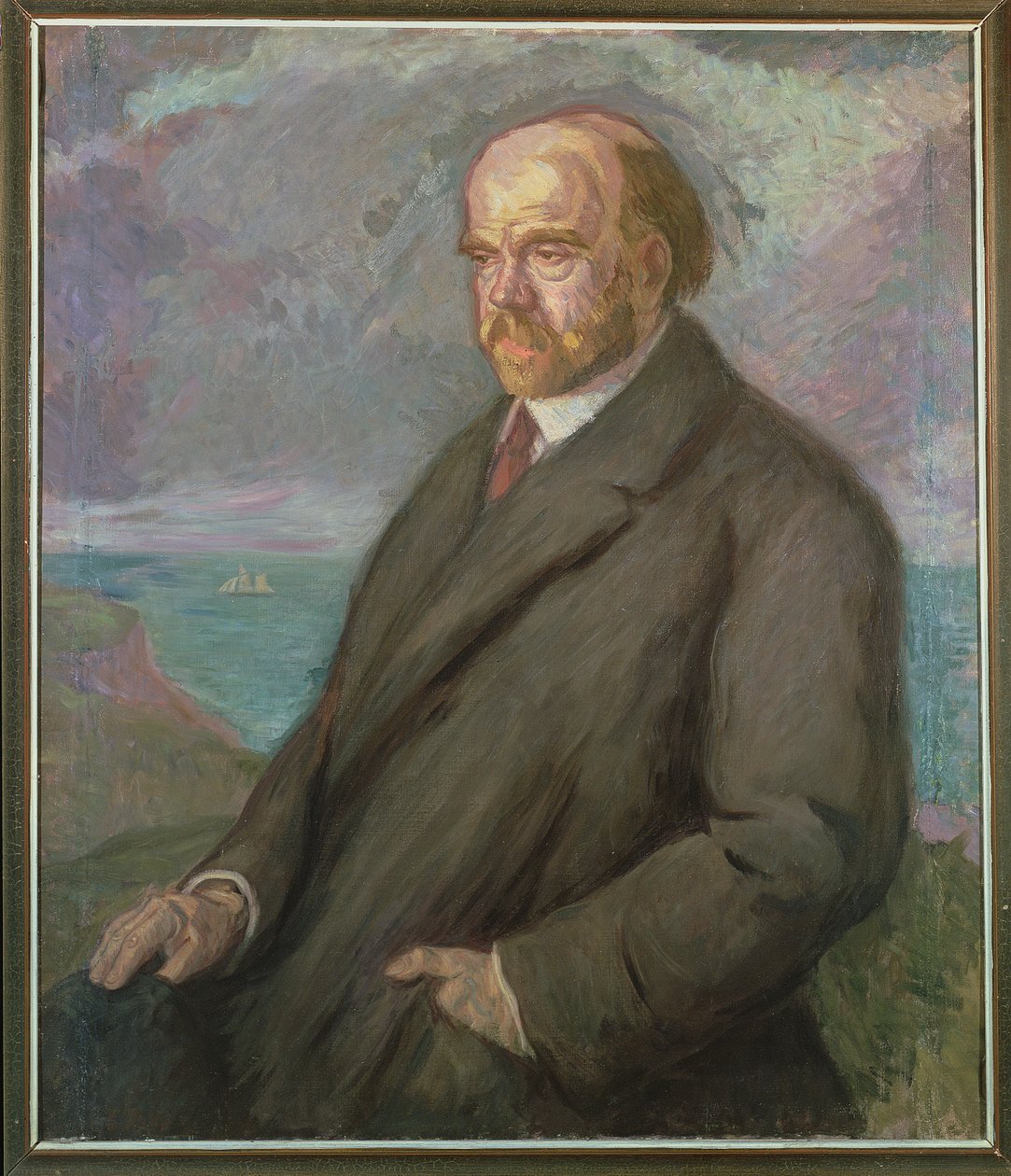 Pio Baroja portréja (1872-1956) alkotó: Juan de Echevarría