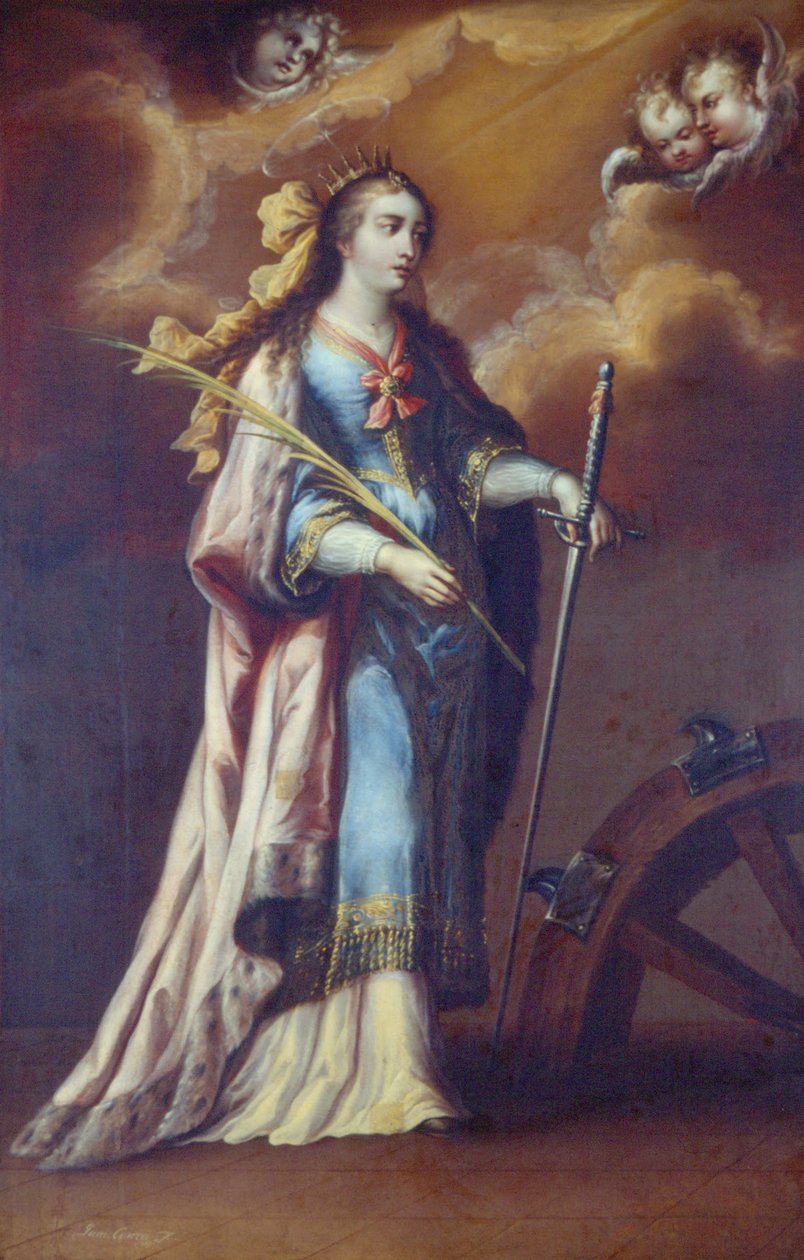 Alexandriai Szent Katalin alkotó: Juan Correa de Vivar