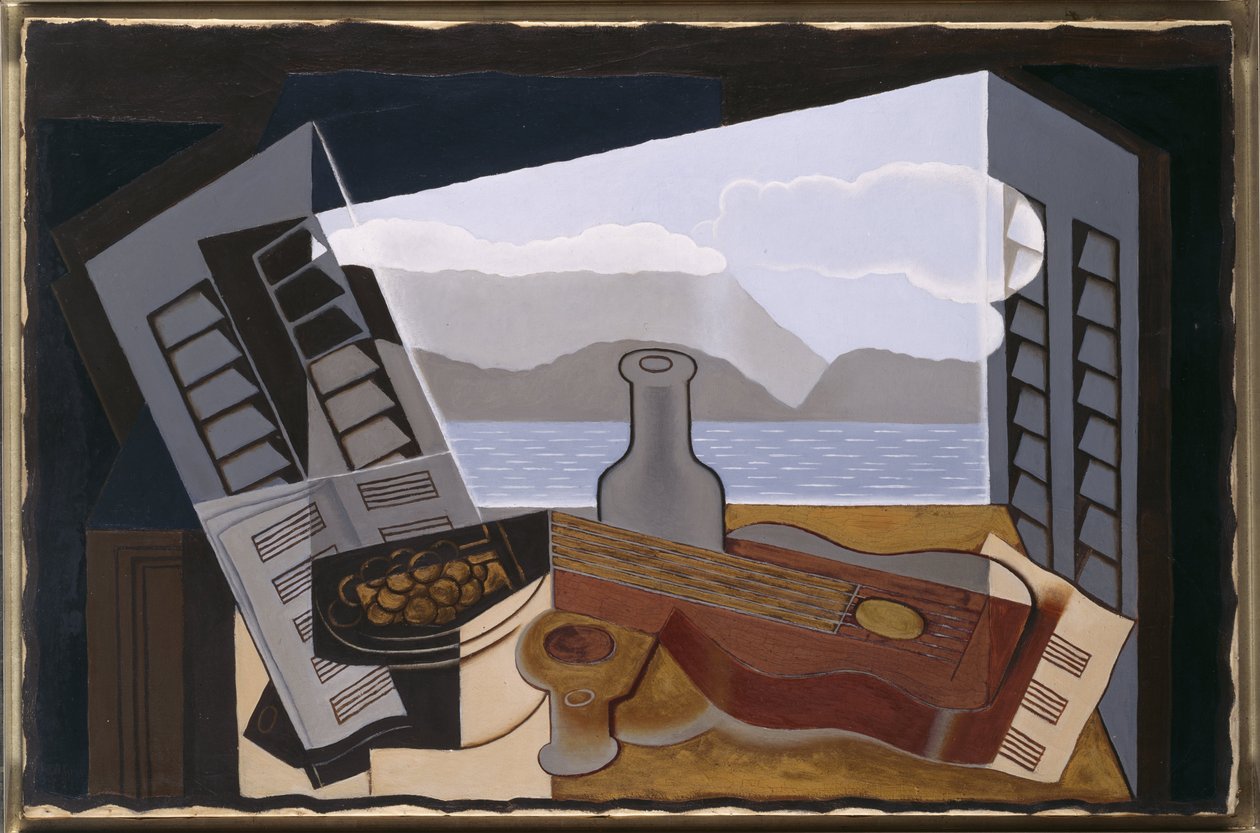 A nyitott ablak alkotó: Juan Gris