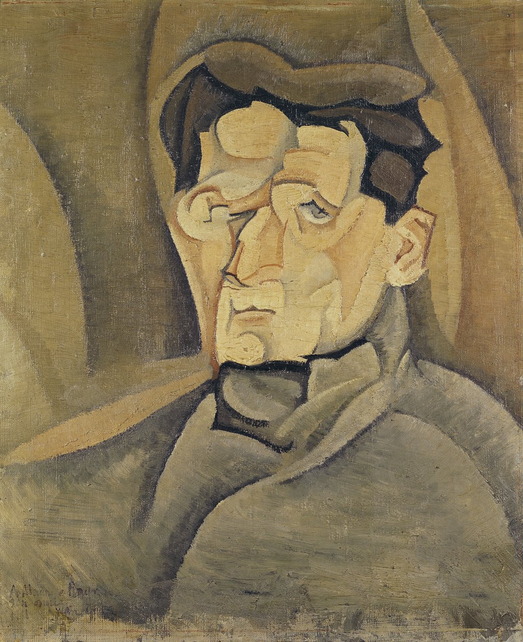Maurice Raynal (1884-1954) portréja 1911 alkotó: Juan Gris