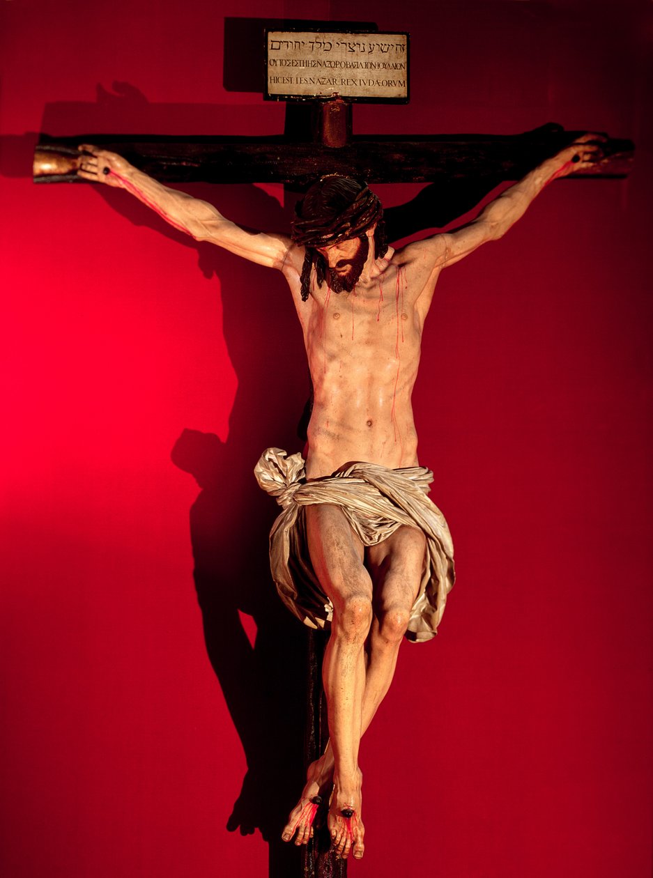Cristo de la Clementia (Krisztus a kereszten) (fa) alkotó: Juan Martinez Montanes