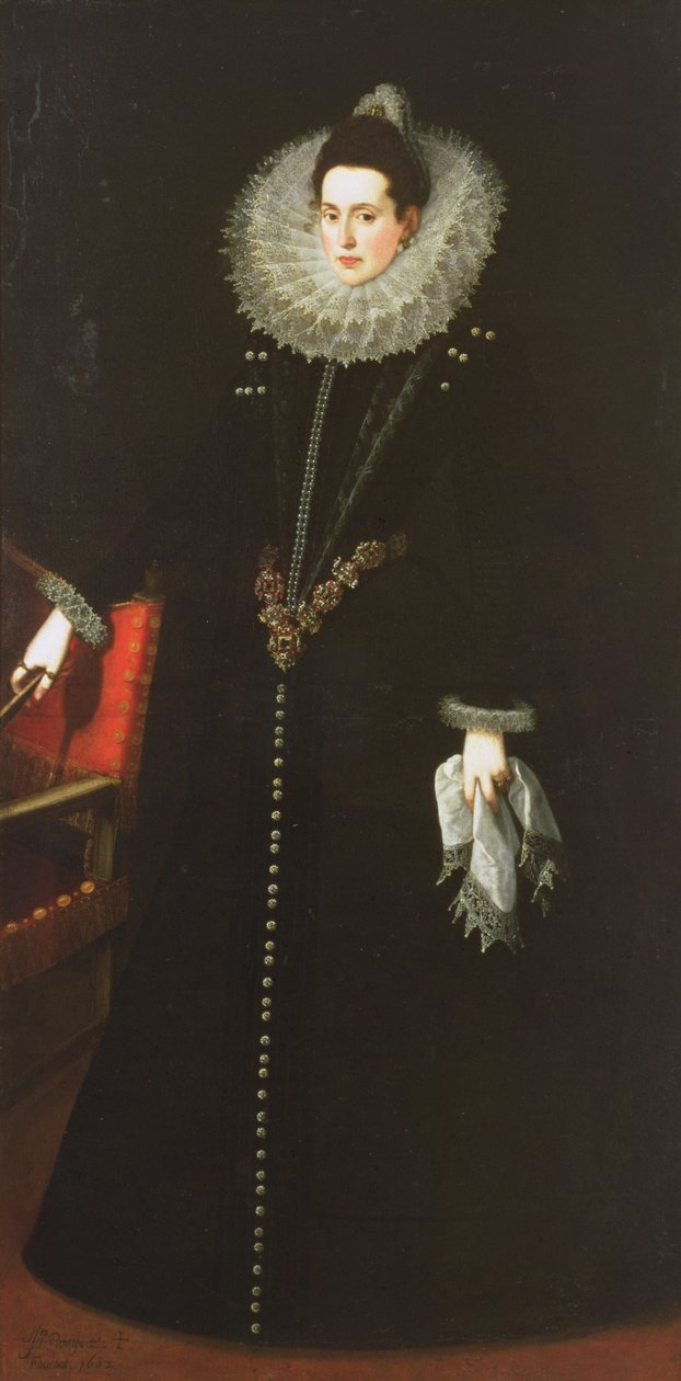 Catalina de la Cerda, Lerma hercegnője, 1602 alkotó: Juan Pantoja de la Cruz