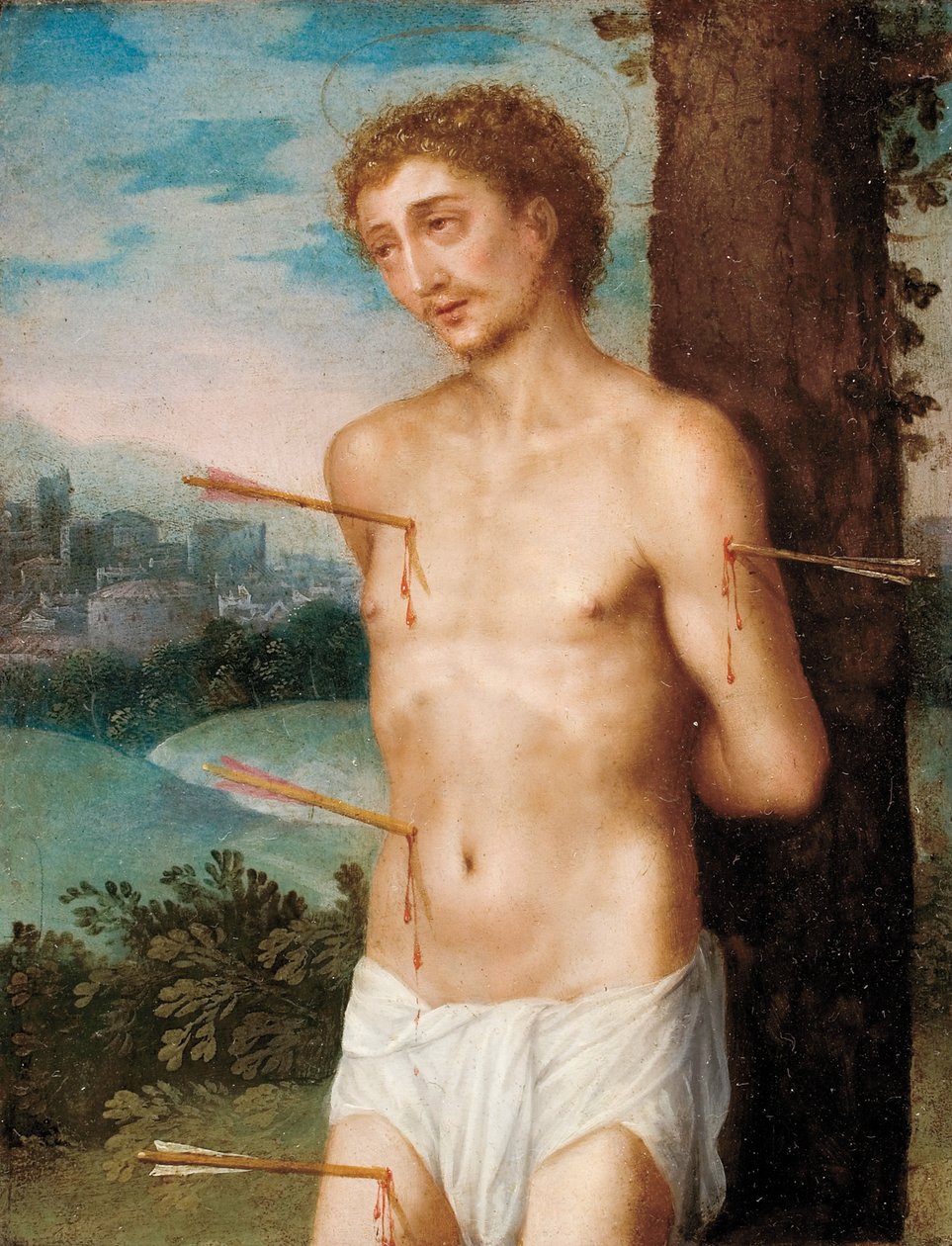 Szent Sebestyén, 1603 után (olaj, réz) alkotó: Juan Sanchez Cotan