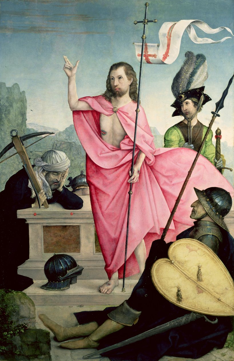 Feltámadás (tempera a panelen) alkotó: Juan de Flandes
