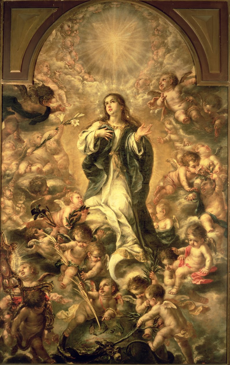 Szeplőtelen fogantatás, 1670-1672 alkotó: Juan de Valdes Leal