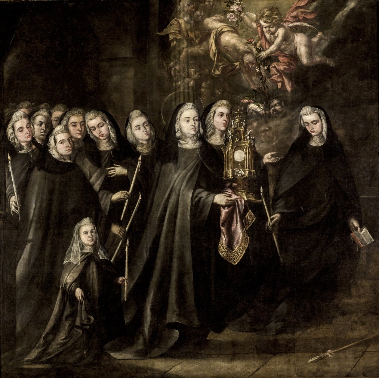 Assisi Szent Klára körmenete alkotó: Juan de Valdés Leal  