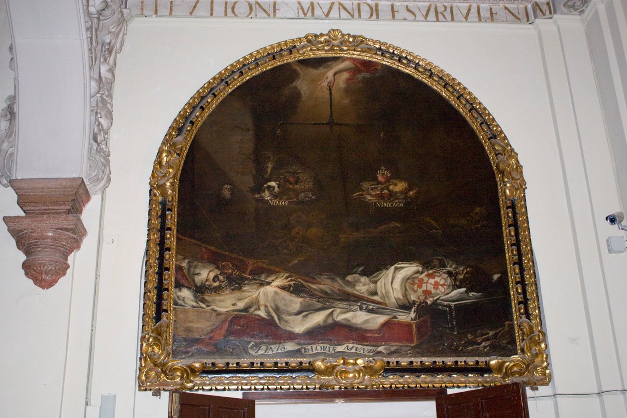 A világ dicsőségének vége alkotó: Juan de Valdes Leal