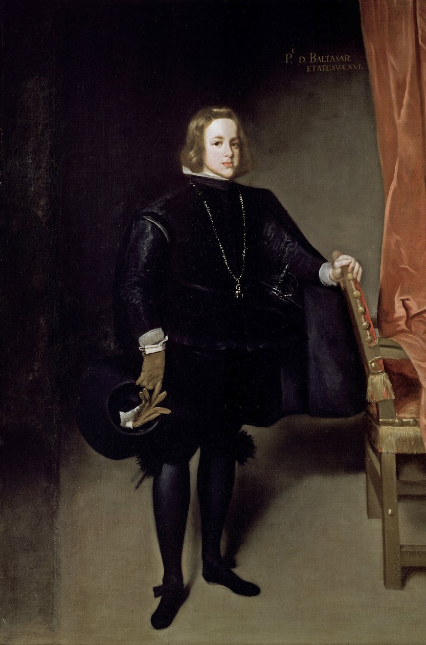 Balthasar Károly herceg portréja, 1645 alkotó: Juan Bautista Martinez Del Mazo