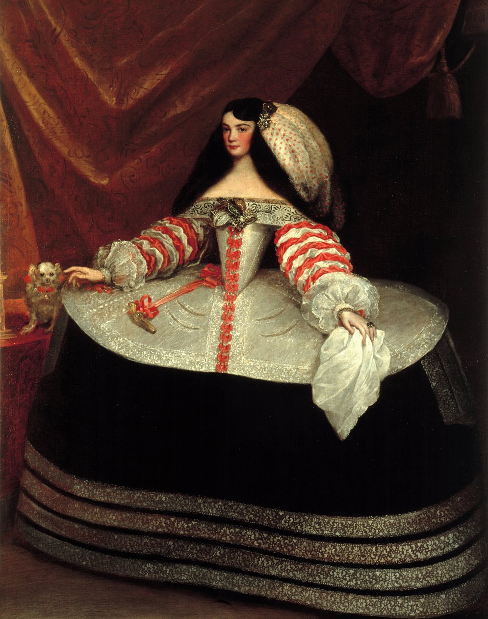 Inés de Zúñiga, Monterrey grófnője, 1660-1670 alkotó: Juan Carreño de Miranda